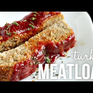 Easy and Quick Turkey Meatloaf!! Homemade Moist Meatloaf Recipe