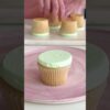 Pipe a mound of frosting on your cupcakes then flip them over for a perfectly smooth, flat finish!