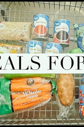 8 MEALS FOR $20 | EXTREME BUDGET MEALS TO MAKE AT HOME! THE SIMPLIFIED SAVER