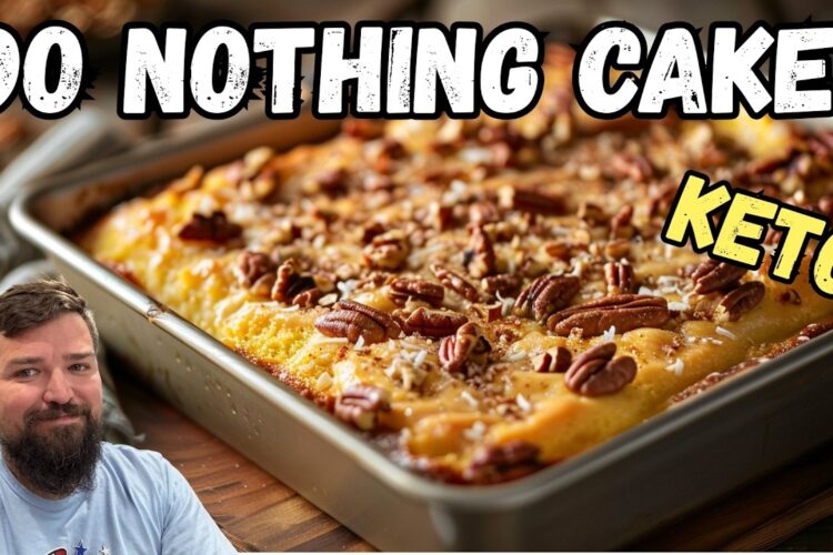 The Easiest Keto Cake You’ll Ever Make (Do Nothing Cake) Recipe!