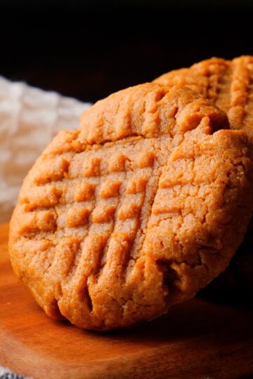 3 Ingredients Peanut Butter Cookies