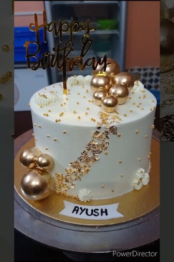 unique design birthday cake decoration ideas | birthday cake design #shorts #short #viral #cake