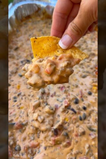 Loaded Cowboy Cheese Dip 🤠🔥