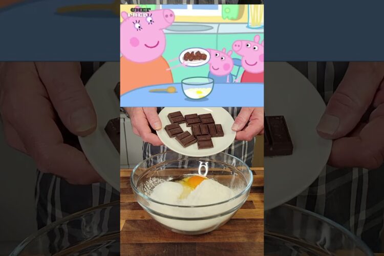 Oink Your Way To Peppa's Chocolate Paradise!😋#shorts #peppa #birthdaycake #chocolate