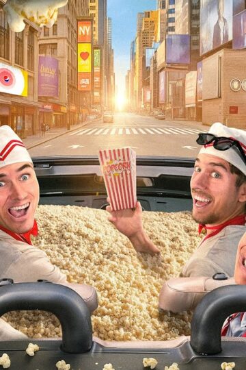 On Remplit notre Voiture avec 1 000 000 de Pop Corn !