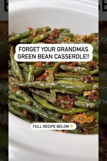 Forget Your Grandma’s Green Bean Casserole! TRY THIS! #shorts