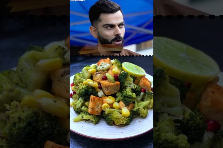 Virat Kohli’s healthy super food Salad 🥗🤤 #healthysalad #salad #viratkohli