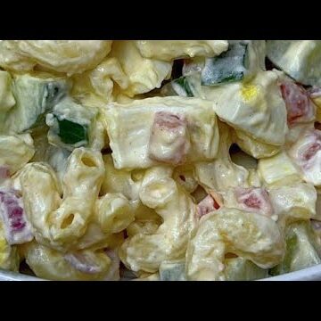 You should try this Macaroni Salad , So delicious !