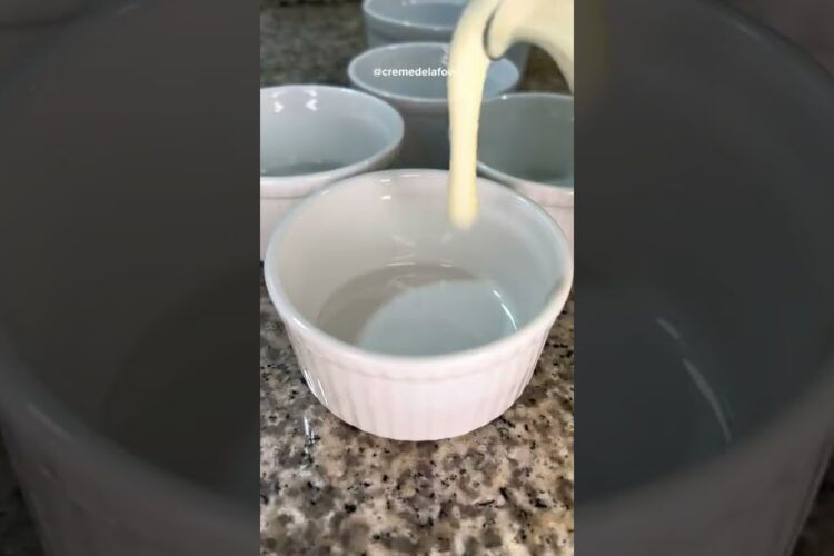CÓMO hacer CRÈME BRÛLÉE 🇫🇷 (SÓLO 4 ingredientes)