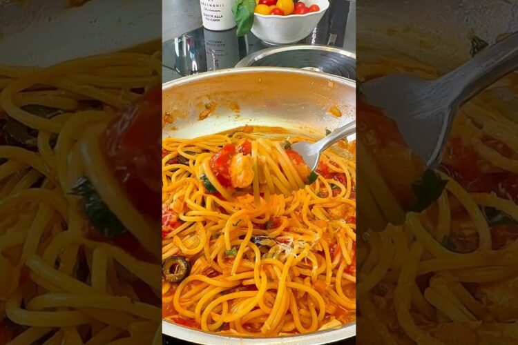 Tuna Pasta in Just 10 Minutes 🍝 Quick & Delicious Dinner! #pastarecipe  #pasta