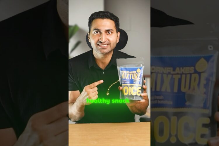 Healthy snacks exposed