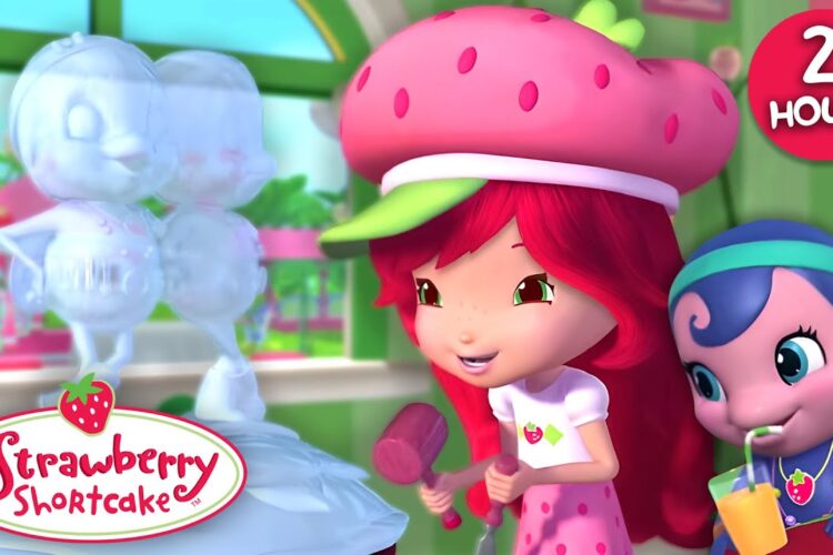 Epic Ice Sculpture! ❄️ Strawberry Shortcake 🍓 Full Episode Compilation 🍓 Kids Show