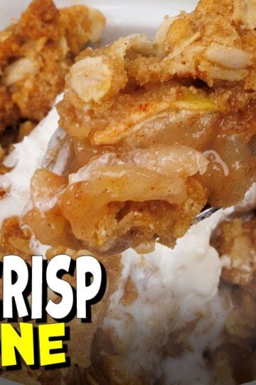 Apple Crisp For One