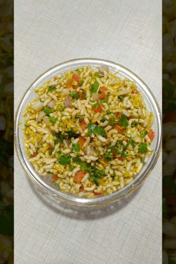 1 min Bhel Puri Recipe | Fastest Chatpata Bhel | #shorts #streetfood #bhelpuri @nikitaisharwal