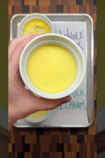 The Difference Between Using Milk vs Cream in Crème Brûlée #baking #cremebrulee