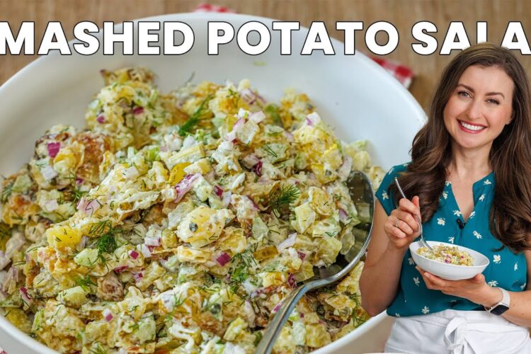 Smashed Potato Salad Recipe | The Best Side Dish for Any Occasion