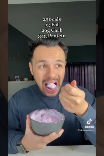 High Protein Snack in 90 seconds! (30g+ Protein)