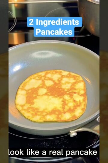 2 Ingredients Pancakes