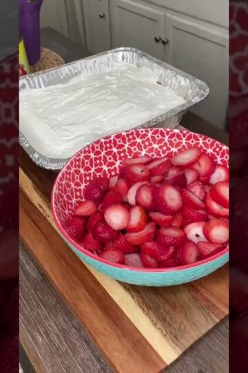 Easy strawberry shortcake #strawberryshortcake #easyrecipes