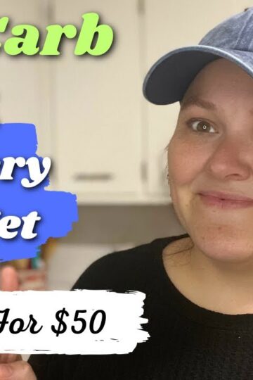 34 Low Carb Meals for JUST $50!? || Eating Low Carb on a Budget