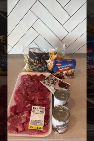 One week of groceries + 7 dinner ideas! Let me know which recipe you want to see this week!