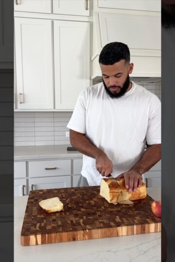 Peaches & Cream Butter French Toast #shorts