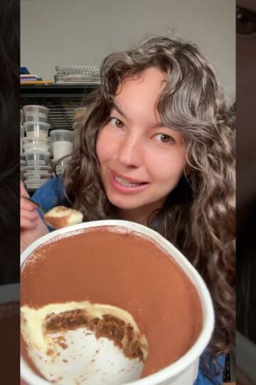 Easy Single Serve Tiramisu