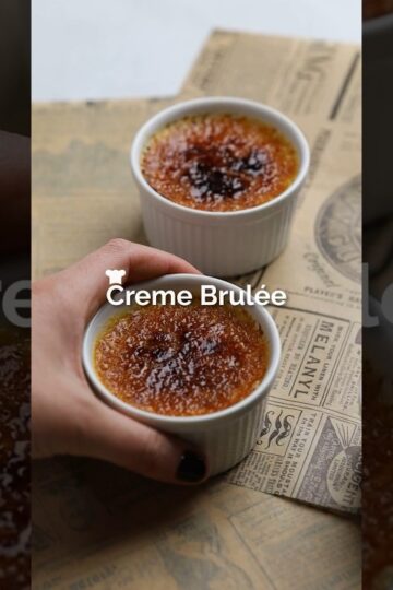 Receta Creme Brulée | Gourmet #GourmetChile #Recetas #Postre #Reposteria #CremeBrulee