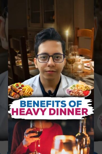 Light Or Heavy Dinner | Dt.Bhawesh | #diettubeindia #dietitian #ayurveda #shorts