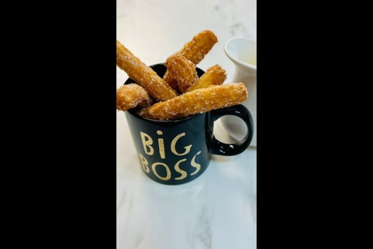 CHURROS SUPER CROCCANTI: ricetta da provare! - #Shorts