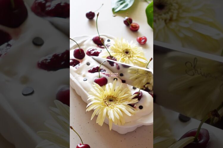 Black Forest tres leches 🍒