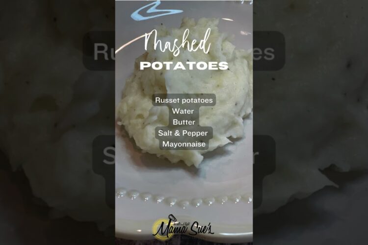 Best Mashed Potatoes for your Thanksgiving dinner!  Easy and Delicious mashed potato recipe!
