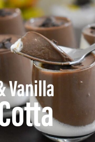 Chocolate Vanilla Panna Cotta Recipe | SUMMER SPECIAL DESSERT | Panna Cotta Recipe | Best Bites