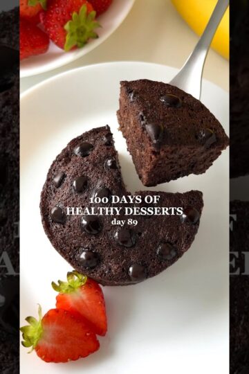 100 DAYS OF HEALTHY DESSERTS - day 89: Healthy Chocolate Cake #healthyrecipes #healthydessert