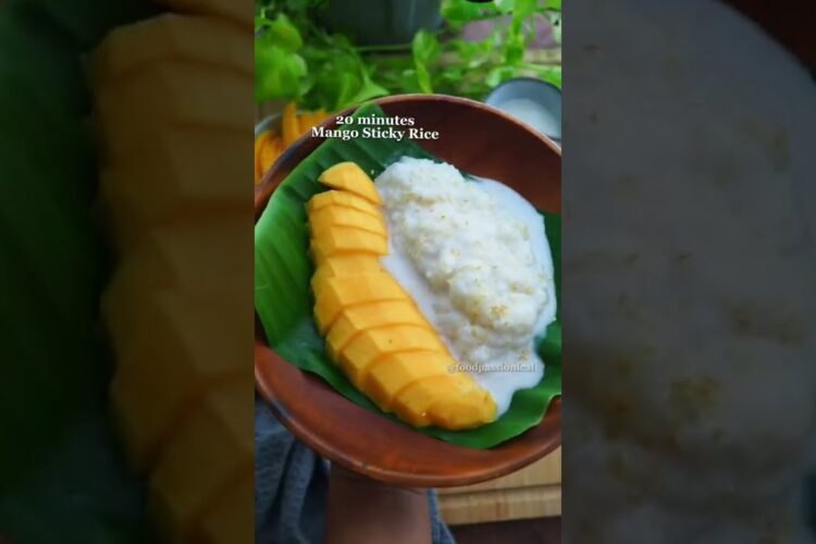 Easy Mango Sticky Rice