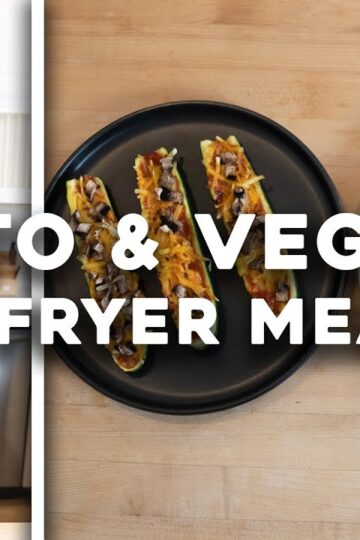 KETO Meals without Dairy/Meat I Vegan | Healthy | Airfryer