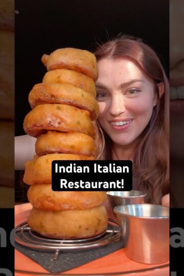 Everything I ate at an Indian Italian restaurant! #foodie #indianfood #italianfood #eating #nycfood