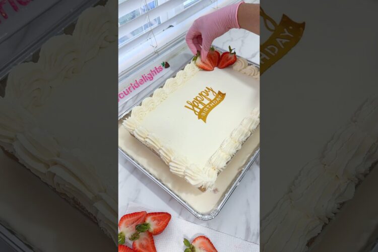 my first tres leches cake 🍰 #treslechescake #cake #smallbizz #foodie