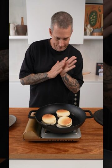 Japanese souffle pancakes 🥞 #shorts