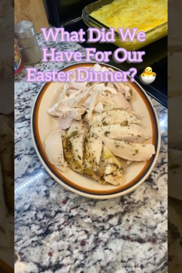 Happy Easter! ✝️ #easter  #shorts  #dinner #dinnerideas #mealideas #holidaymeals