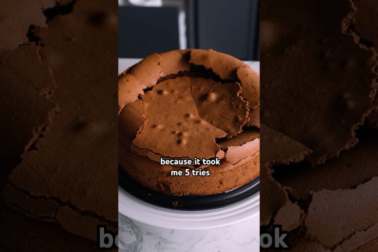 Flourless Chocolate cake #shorts