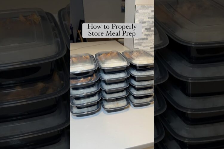 How to Store Meal Prep