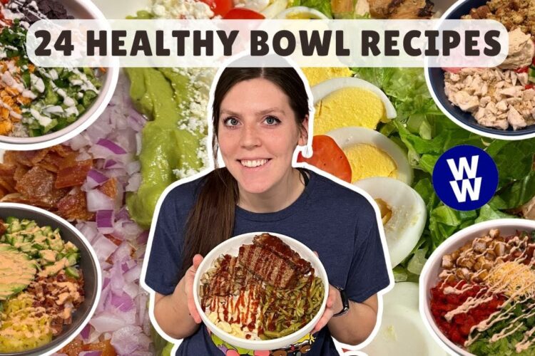 24 Healthy Bowl Recipes That Helped Me Lose 70 lbs | Quick & Easy Recipes | WeightWatchers Points