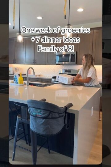 One week of groceries, 7 dinner ideas! #groceryhaul #groceryshopping #dinnerideas #dinner #twinmom