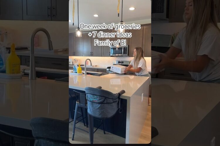 One week of groceries, 7 dinner ideas! #groceryhaul #groceryshopping #dinnerideas #dinner #twinmom