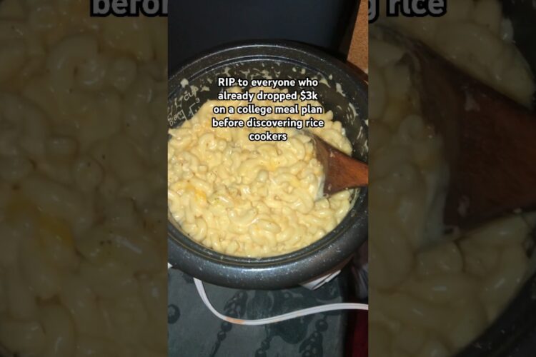 They’re so affordable too #pasta #ricecooker #college #cooking #recipes #easymeals #dormroom