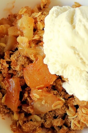 Easy Dutch Oven Apple Crisp - Simple and Delicious