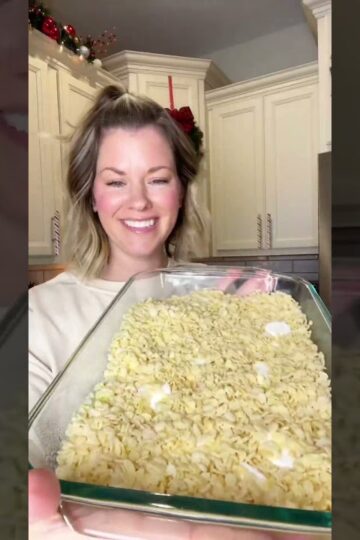 Oven Baked Rice Krispie Treats 🤯 #ricekrispietreats #easydessert #lifehacks