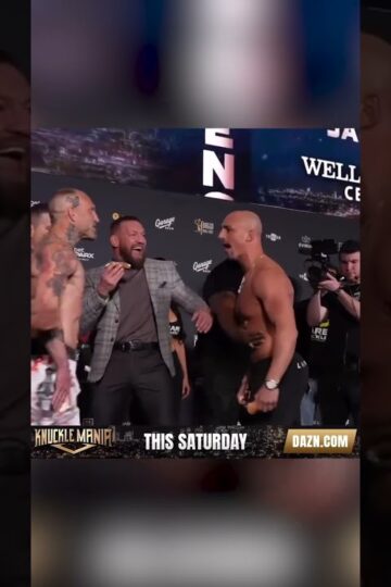 Not the cannoli 👀😂 (via bareknucklefc/IG)