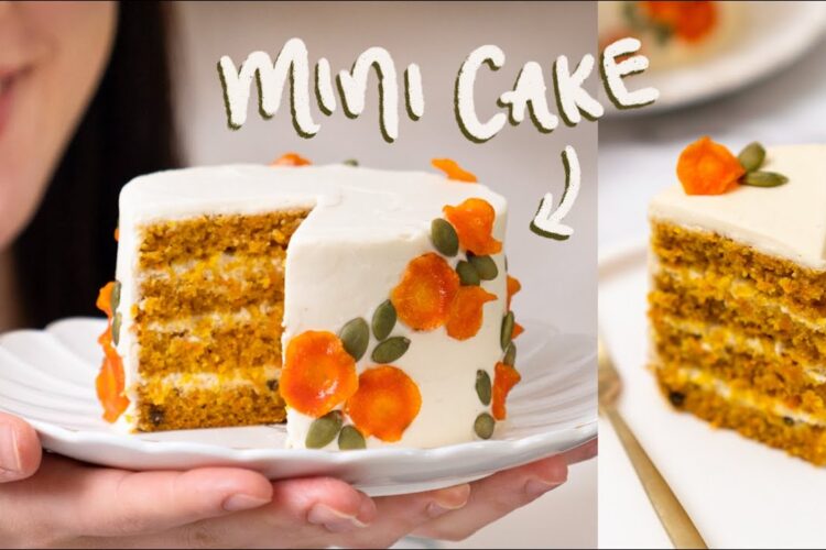make a tiny carrot cake…that you can eat all by yourself